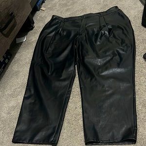 They are leather pants from express XL